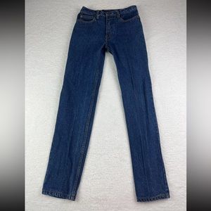 Virginian Special Jeans Womens 28 Denim Dark Mid Rise‎